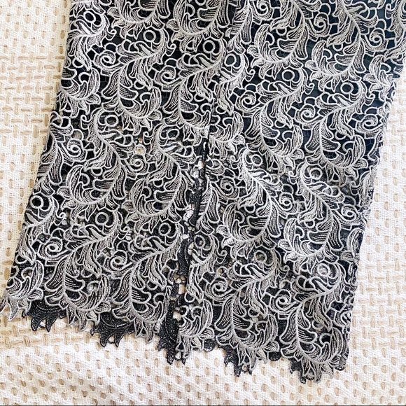 Dress The Population Aurora Lace Dress XS NEW $242 - Picture 9 of 11